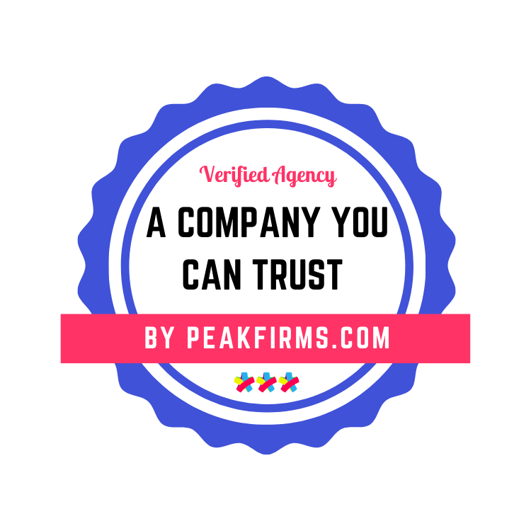 Peakfirms verification badge White Label Link Building Service
